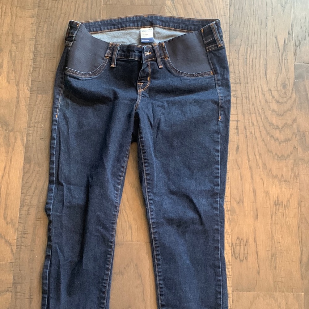 Old navy rockstar maternity jeans